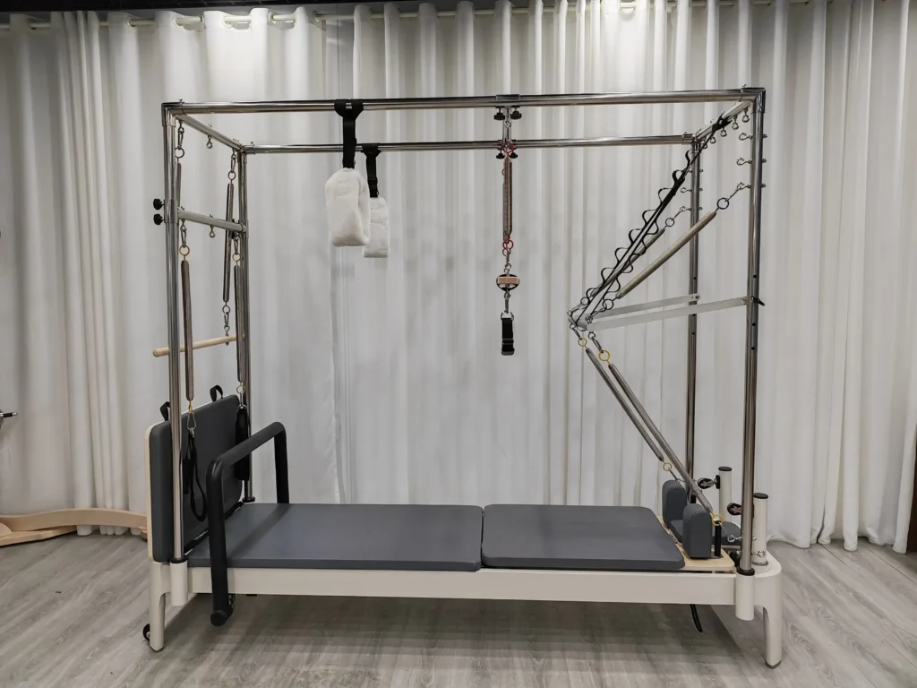 White Pilates Reformer Gen 2 3-in-1 Version